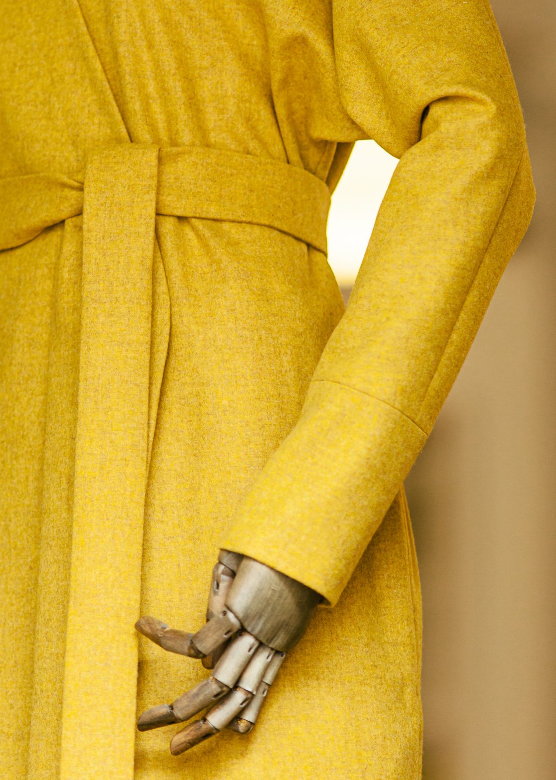 NEW IN - Women - Robe Astlanda Mustard Image Secondary