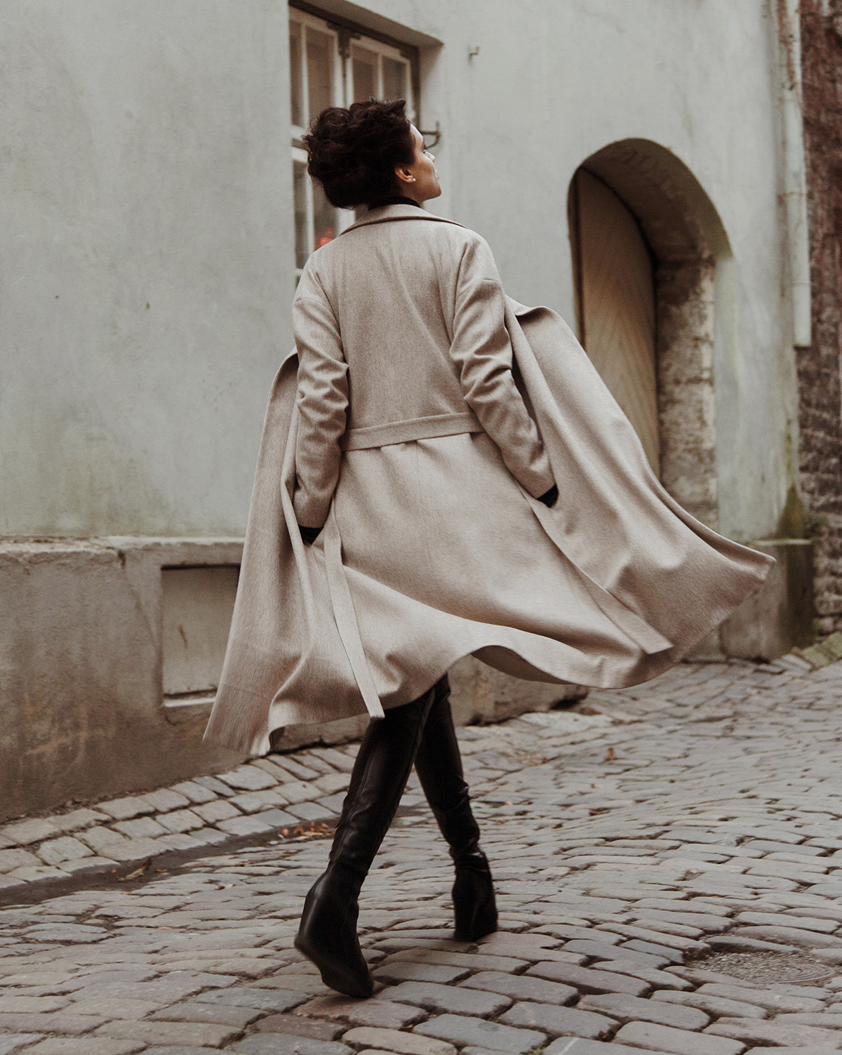 Women - Coats - SALE - Women - Aesti Coat Oat Cream Image 11