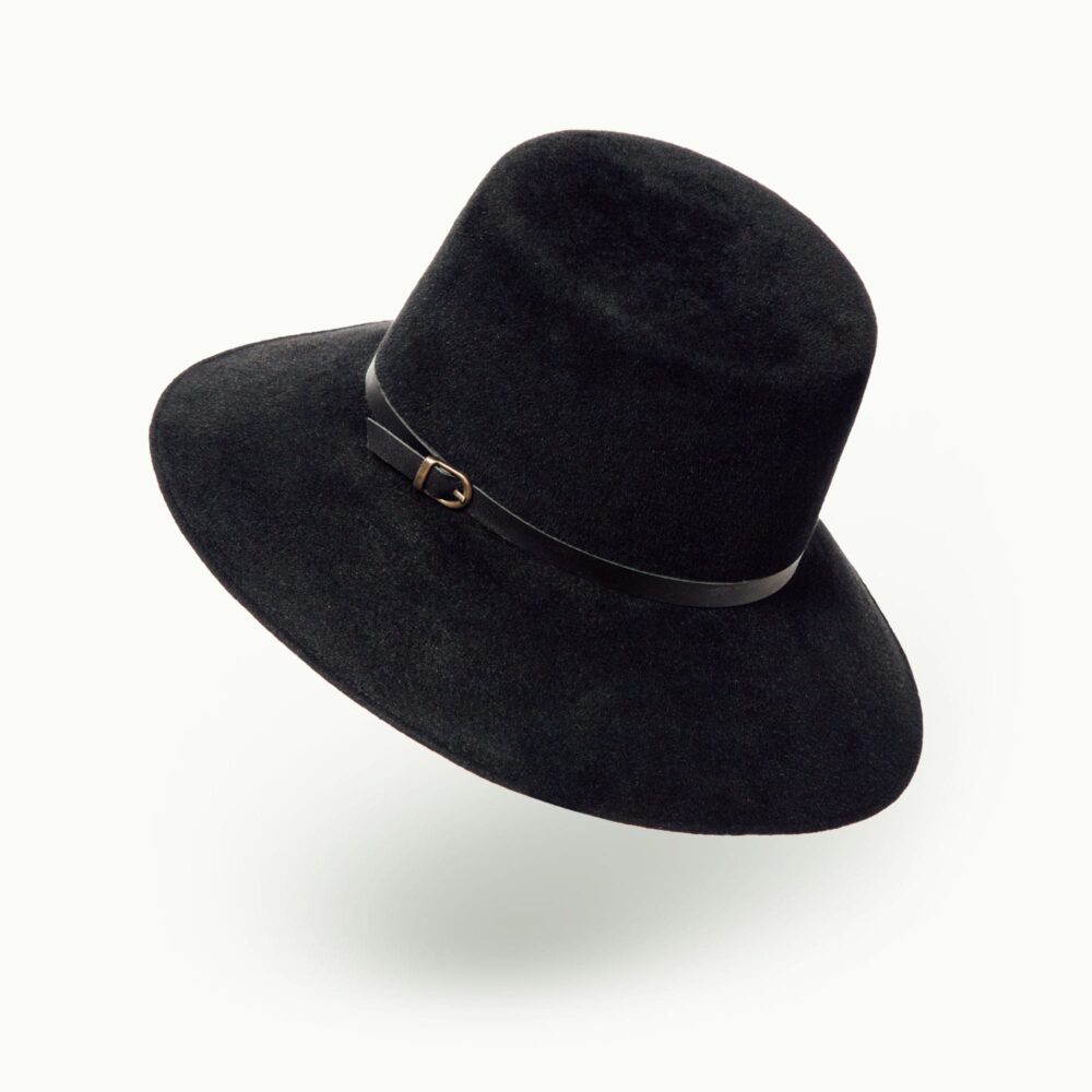 Hats - Women - Comtesse Black Velour Image 3