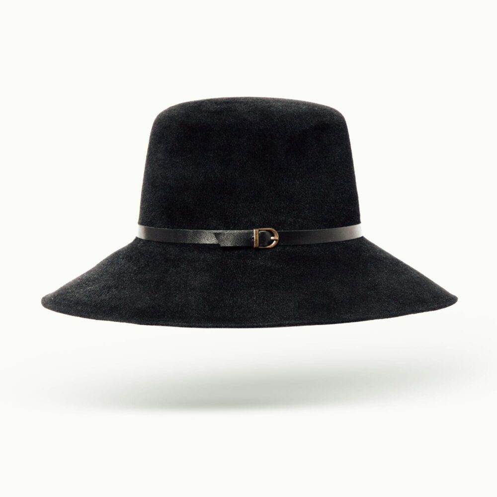 Hats - Women - Comtesse Black Velour Image 4
