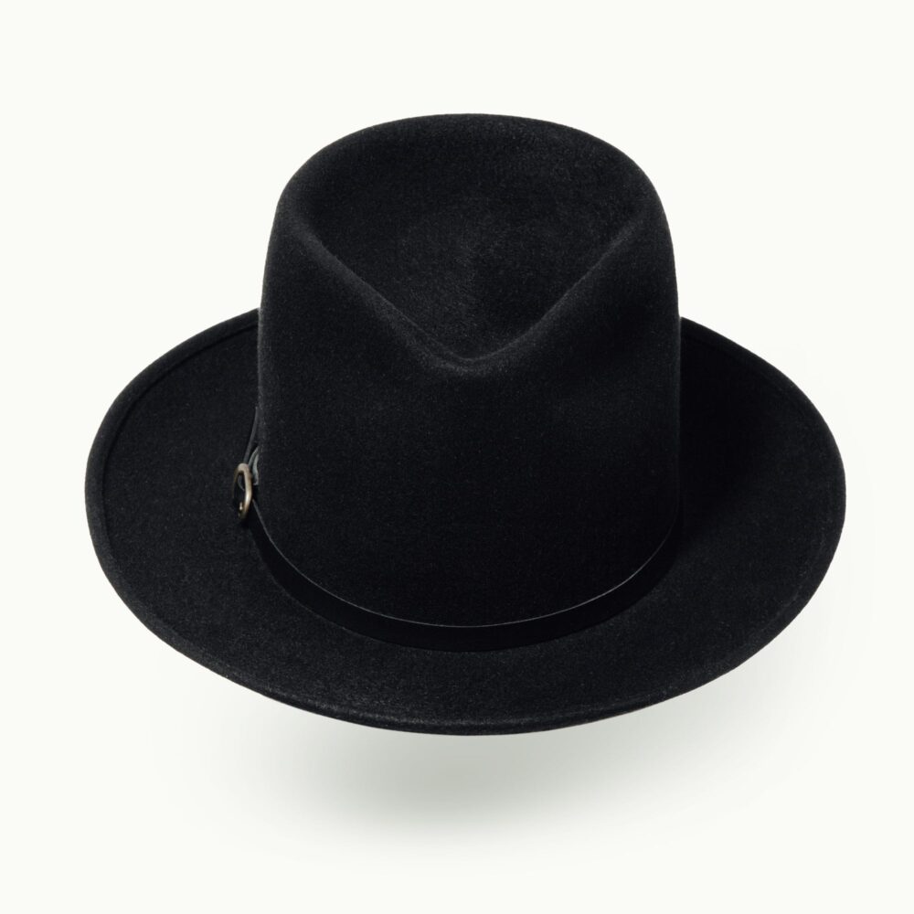 Hats - Women - Unisex - Men - Nipernadi Black Flat Image 2