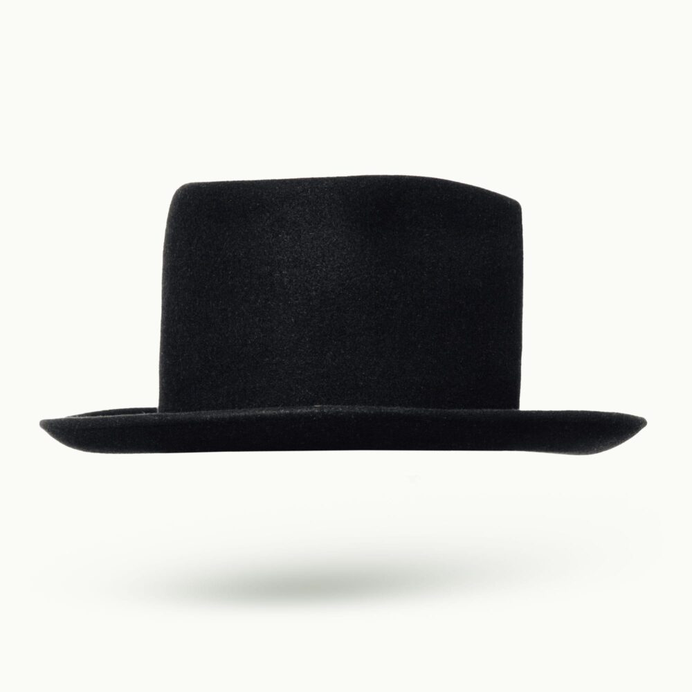Hats - Women - Unisex - Men - Nipernadi Black Flat Image 4