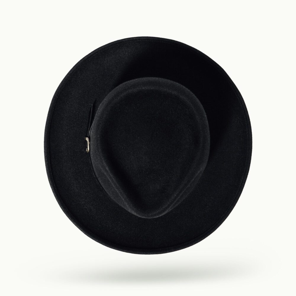 Hats - Women - Unisex - Men - Nipernadi Black Flat Image 5