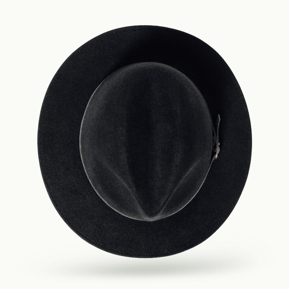 Hats - Women - Unisex - Men - Olbers High & Narrow Black Flat Image 4