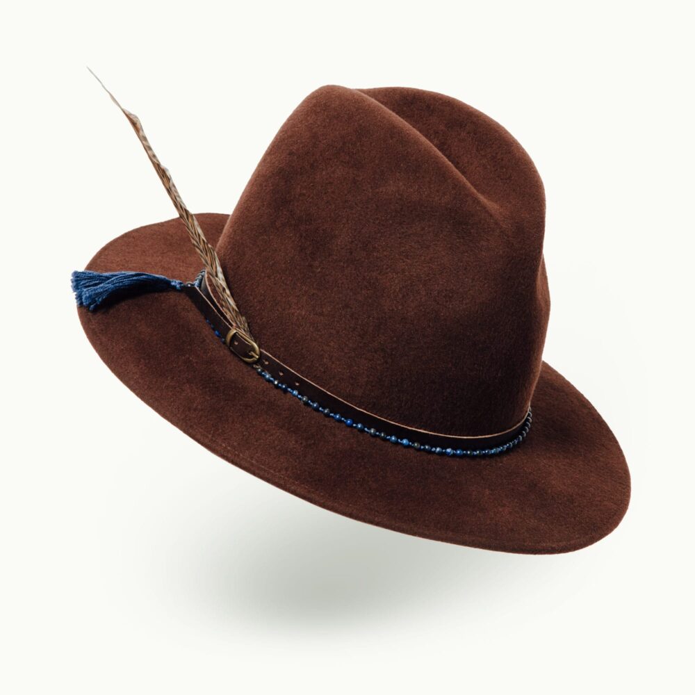 Hats - Women - Unisex - Men - Olbers High & Wide Brown Chestnut Image 3