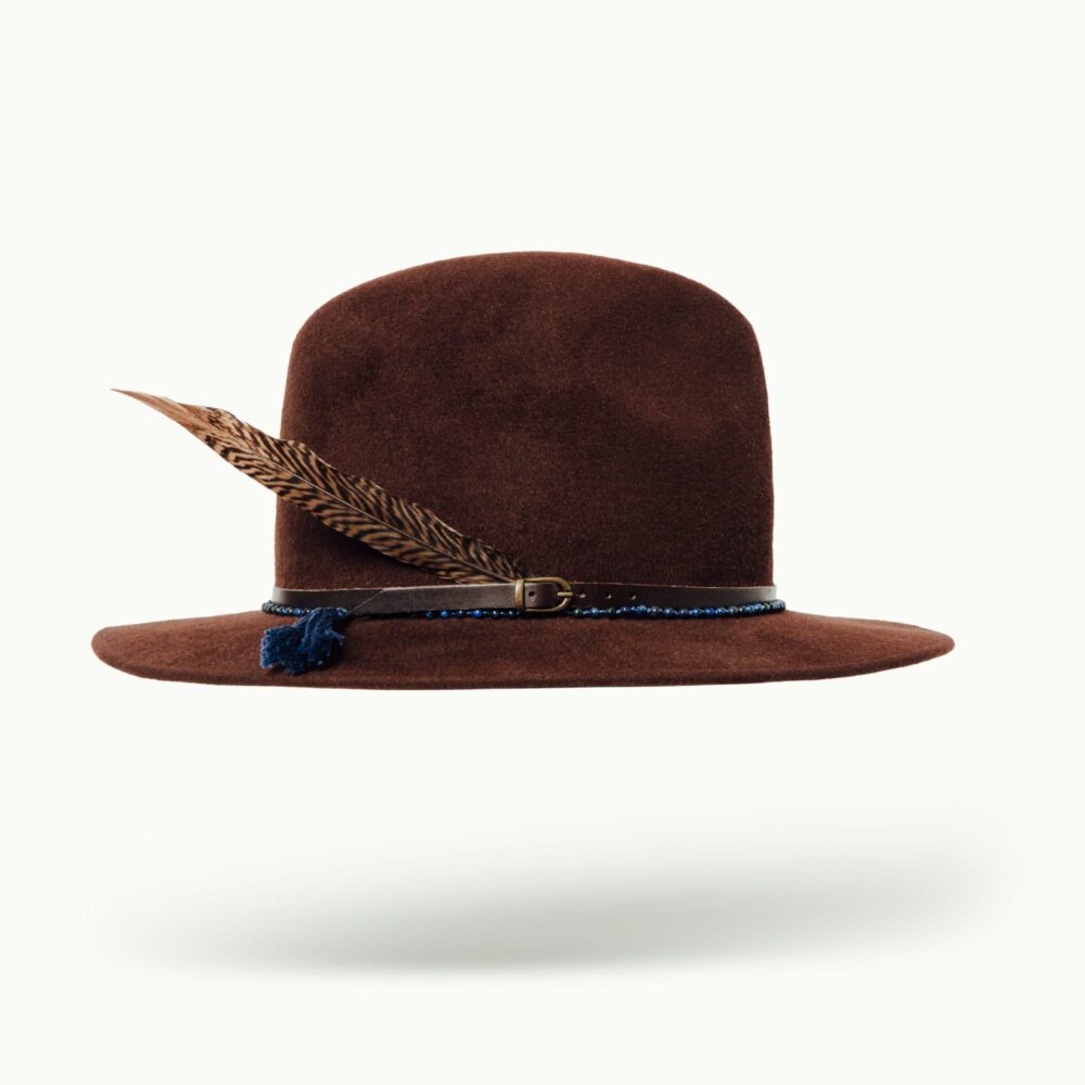 Hats - Women - Unisex - Men - Olbers High & Wide Brown Chestnut Image 4