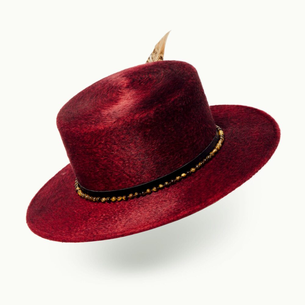 Hats - Women - Unisex - Men - Spaniard Red Sangria Image 1
