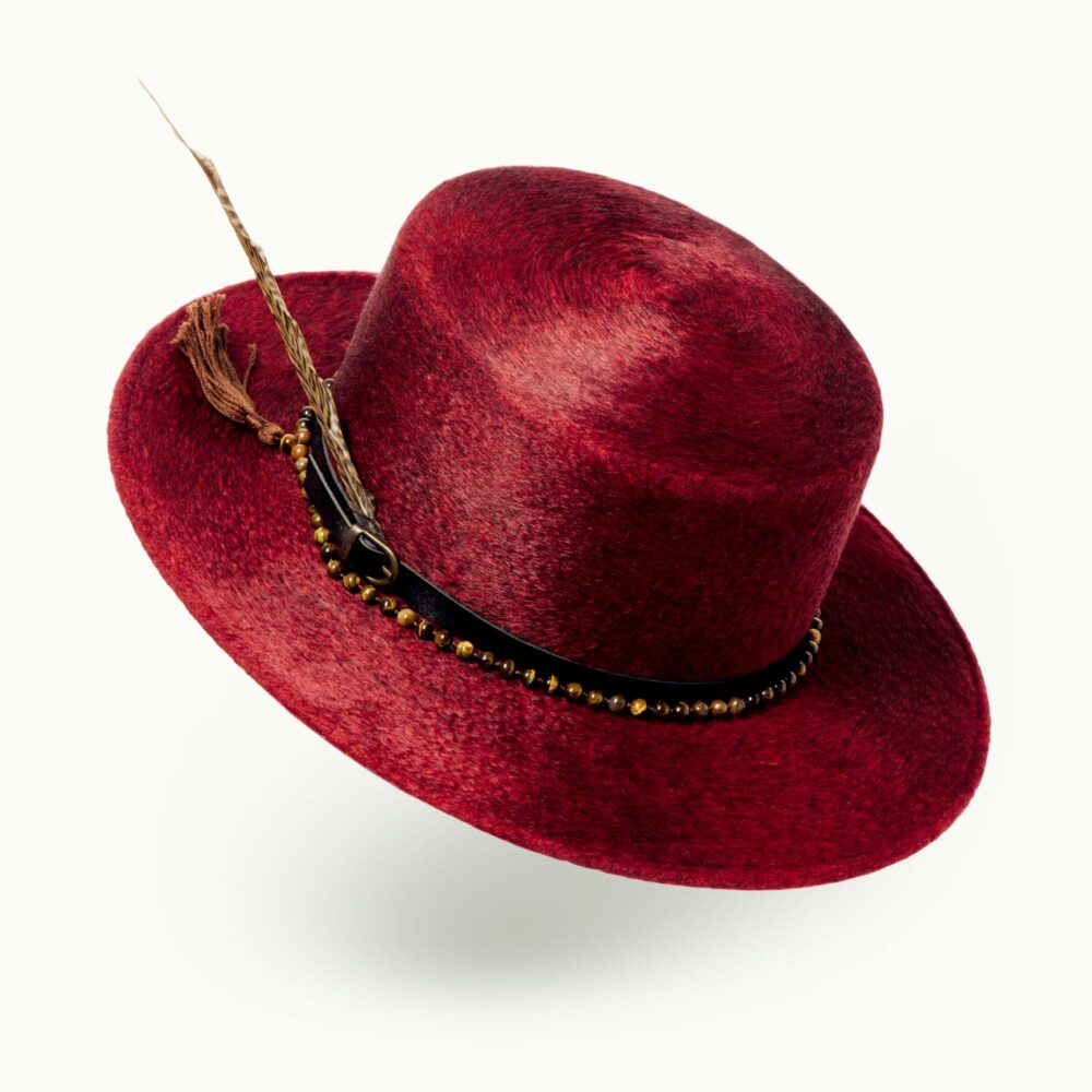 Hats - Women - Unisex - Men - Spaniard Red Sangria Image 2