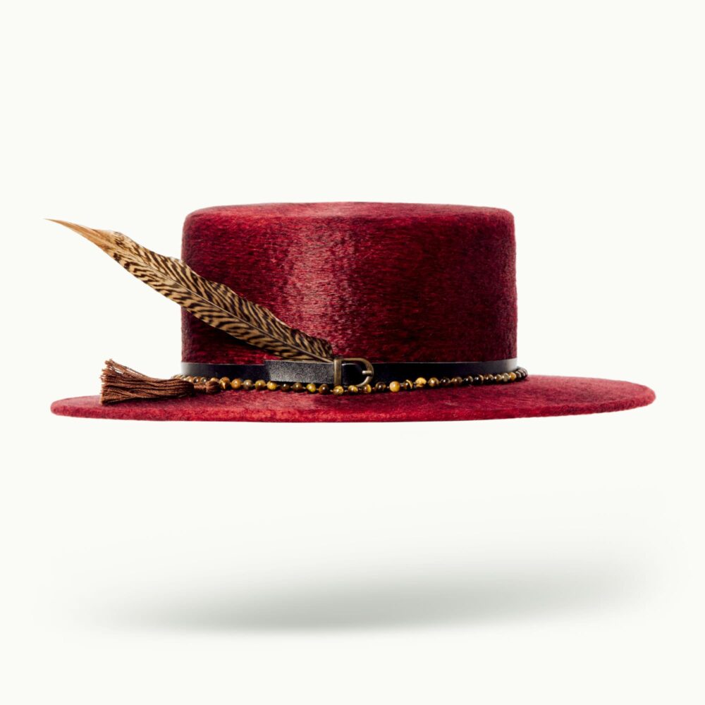 Hats - Women - Unisex - Men - Spaniard Red Sangria Image 3