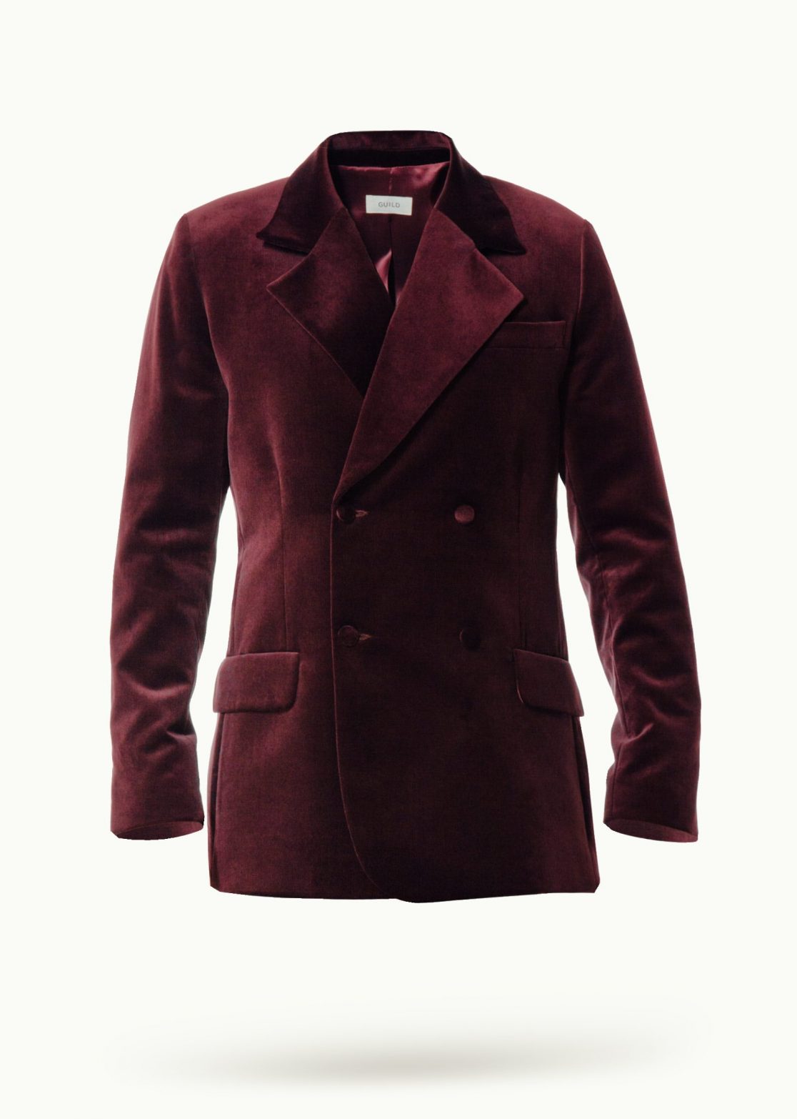 Men - Suit Jackets - Maitre du Monde Suit Jacket Burgundy Image Primary