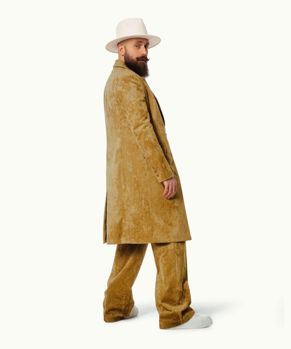 Men - Suit Jackets - Outerwear - Zunft Zoot Jacket Golden Courduroy Image 6