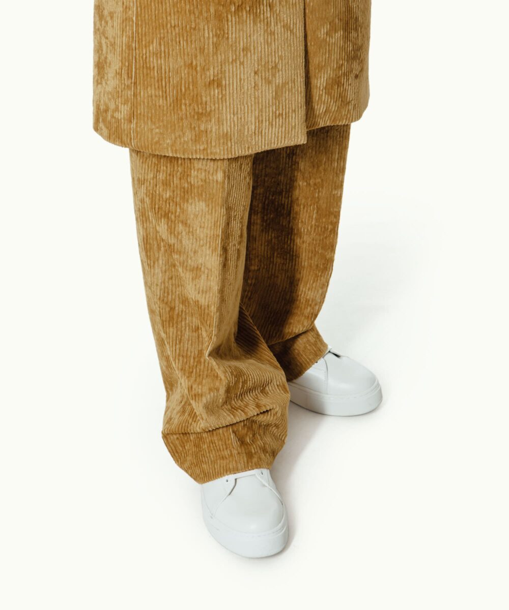 Men - Suit Jackets - Outerwear - Zunft Zoot Jacket Golden Courduroy Image 7