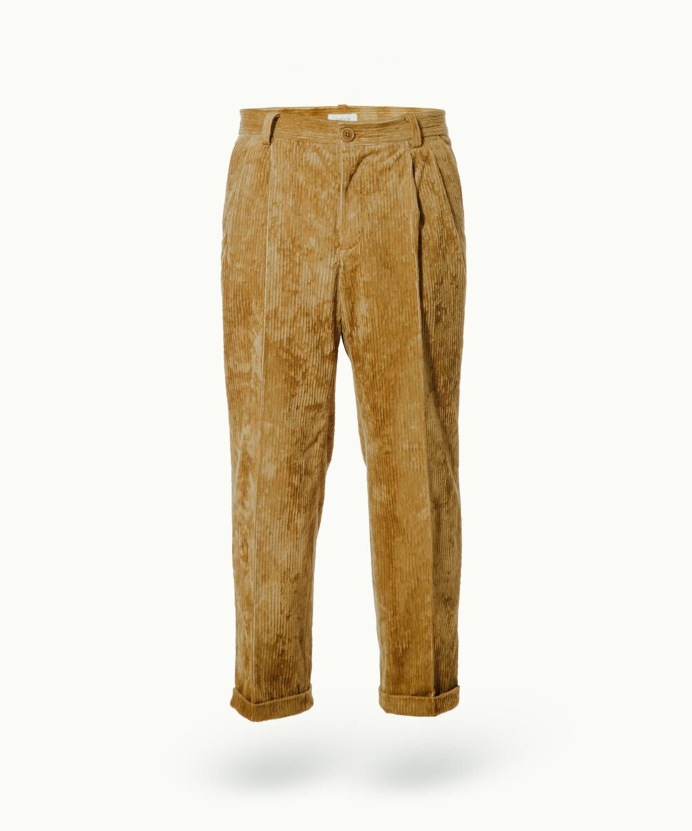 Men - Trousers - Zunft Mahorka Trousers Golden Courduroy Image 4