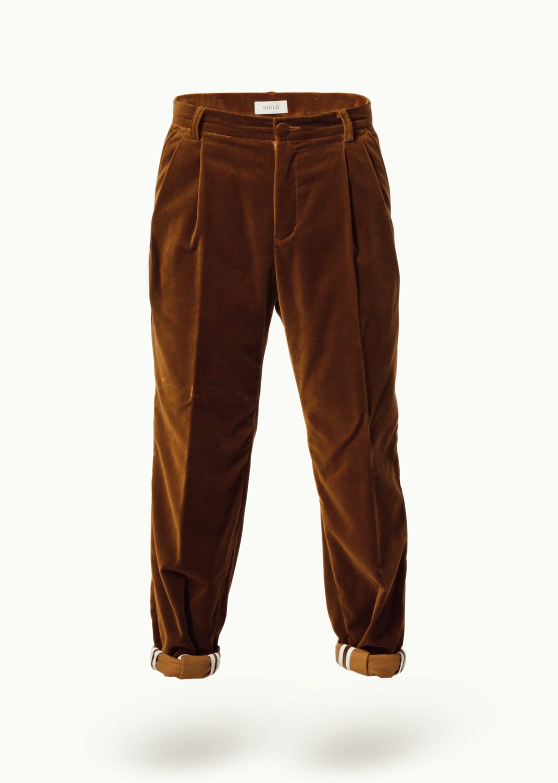 Men - Trousers - Opium Mahorkas Rust Velvet Image Secondary