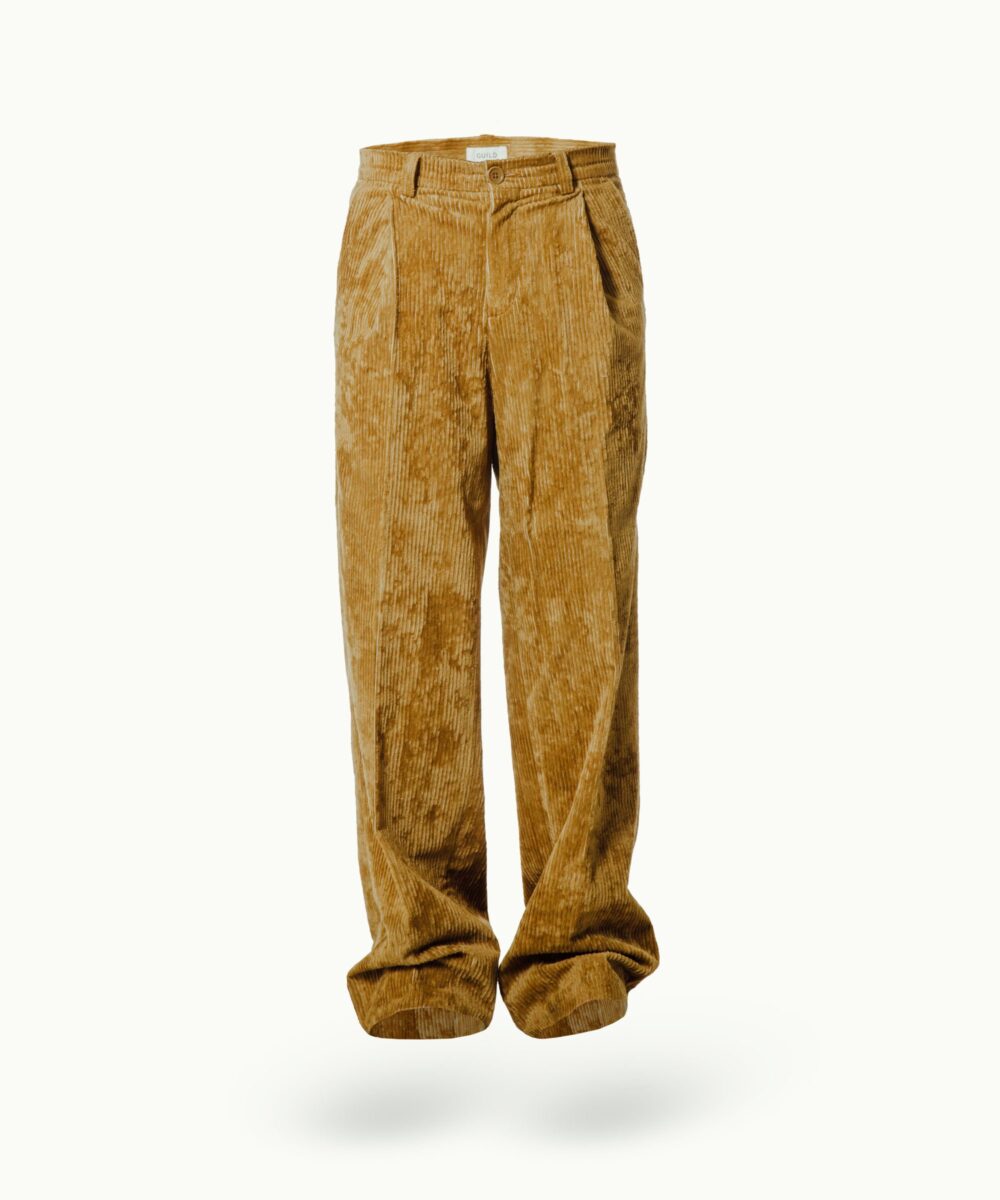 Men - Trousers - Zunft Zoot Trousers Golden Courduroy Image 4