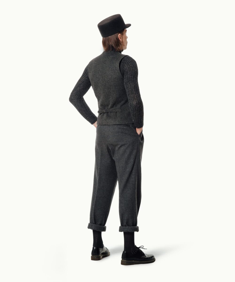 Men - Waistcoats - High Vest Graphite Image 4