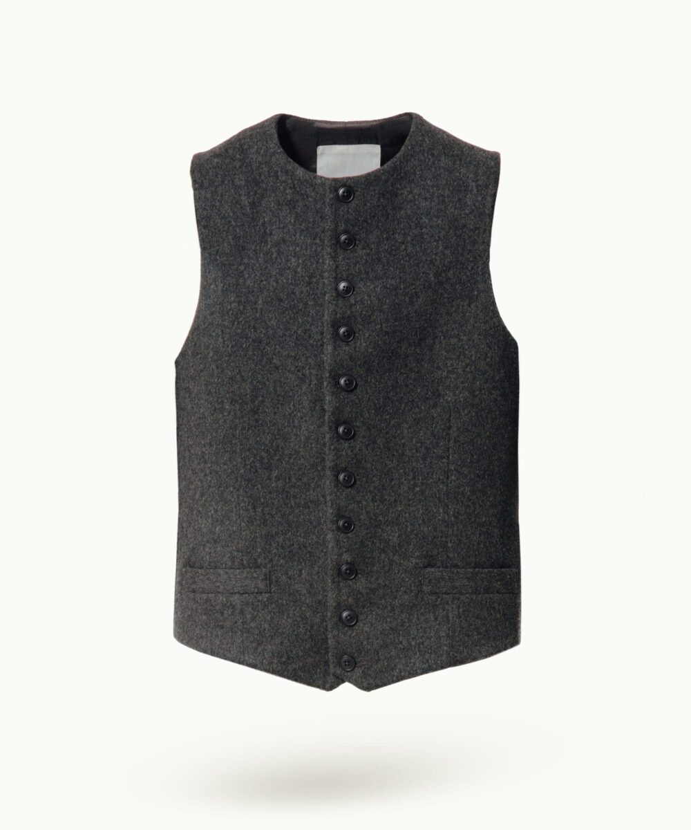Men - Waistcoats - High Vest Graphite Image 6