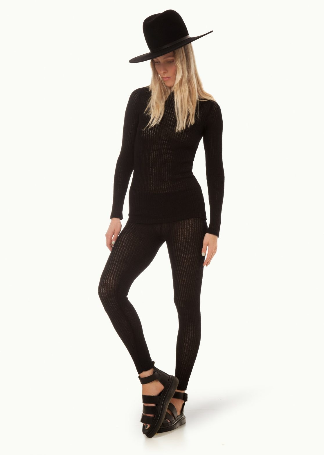SALE - Women - Knitwear - Sweater Black Obsidian Image Secondary