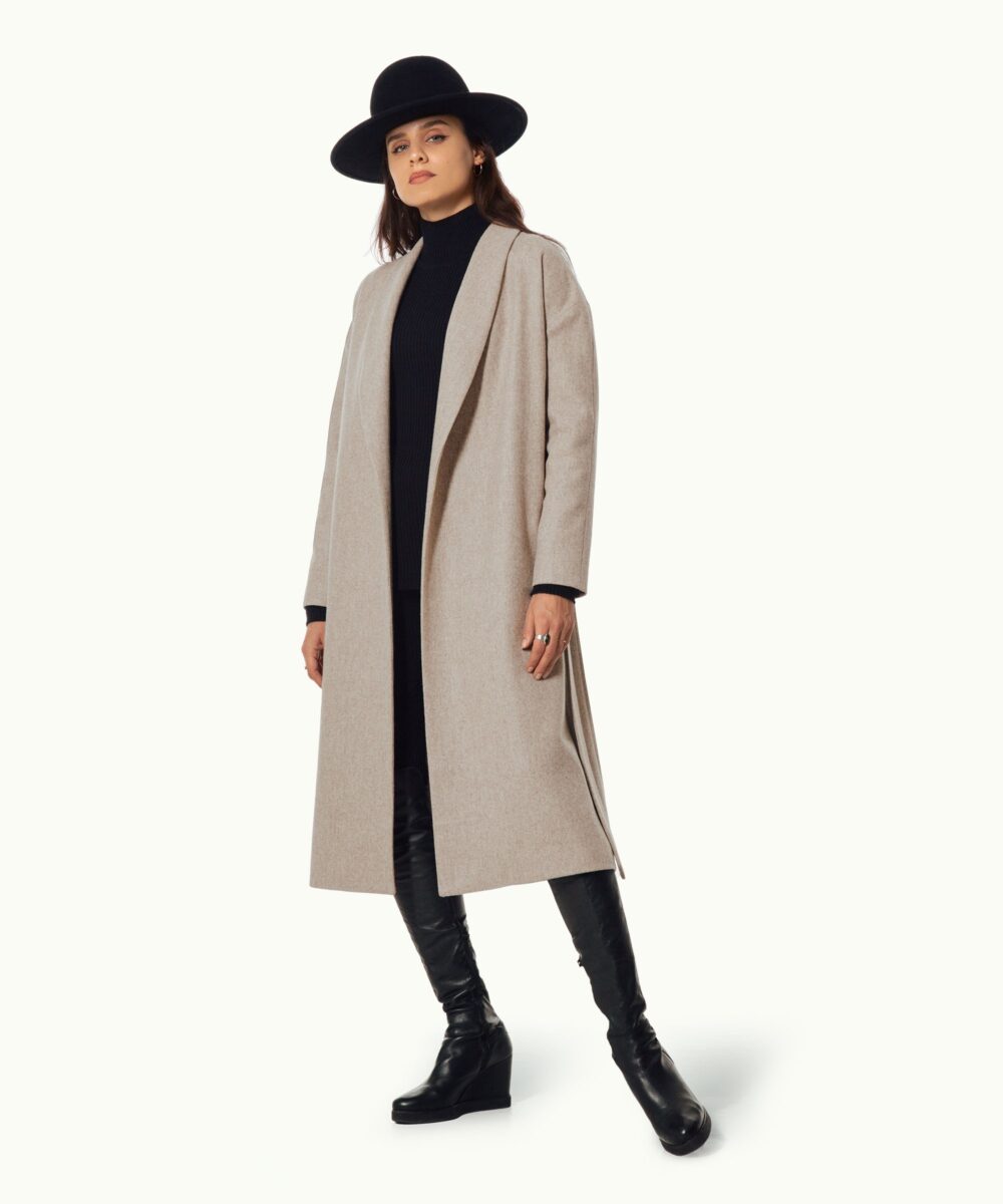 SALE - Women - Coats - Aesti Coat Oat Cream Image 1