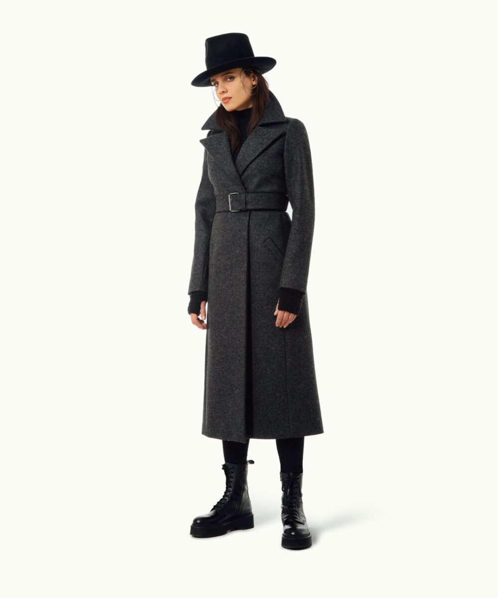 Women - Coats - Coat Martyr Grey Shadow Image 1
