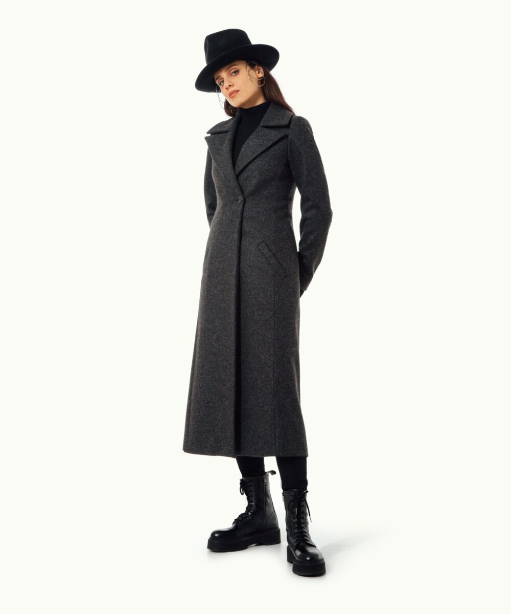Women - Coats - Coat Martyr Grey Shadow Image 2