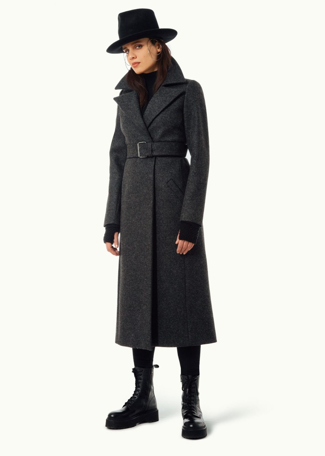 Women - Coats - Coat Martyr Grey Shadow Image Primary