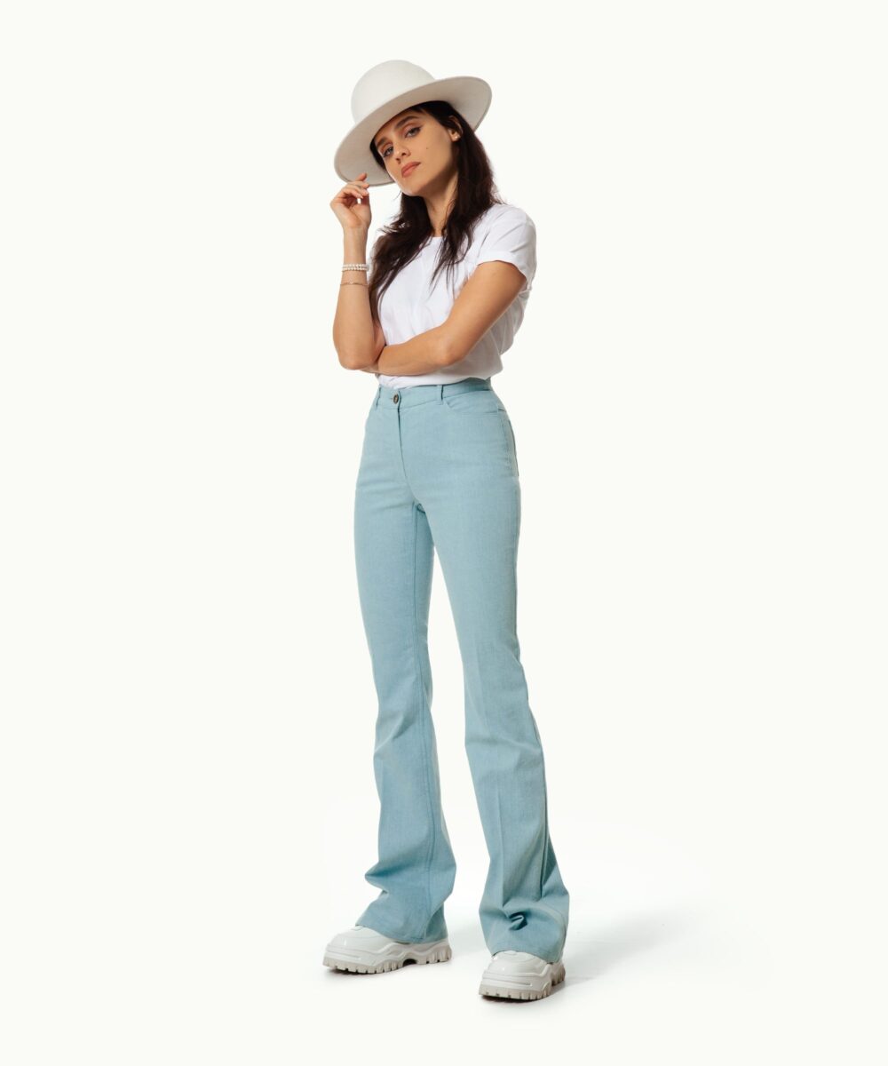 Women - Denim - Jeans - Mercury Jeans 10oz Blue Powder Image 1
