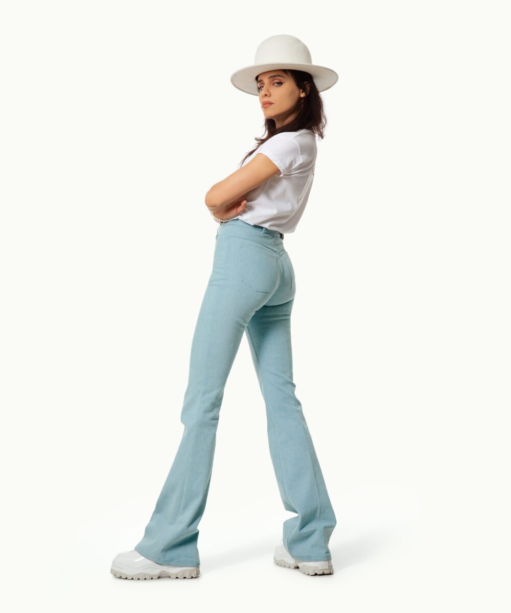 Women - Denim - Jeans - Mercury Jeans 10oz Blue Powder Image 3