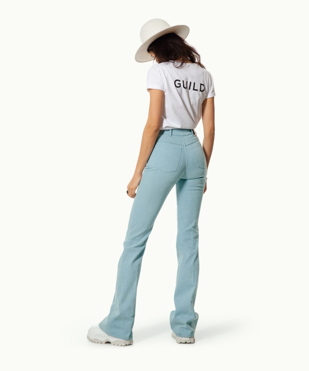 Women - Denim - Jeans - Mercury Jeans 10oz Blue Powder Image 4