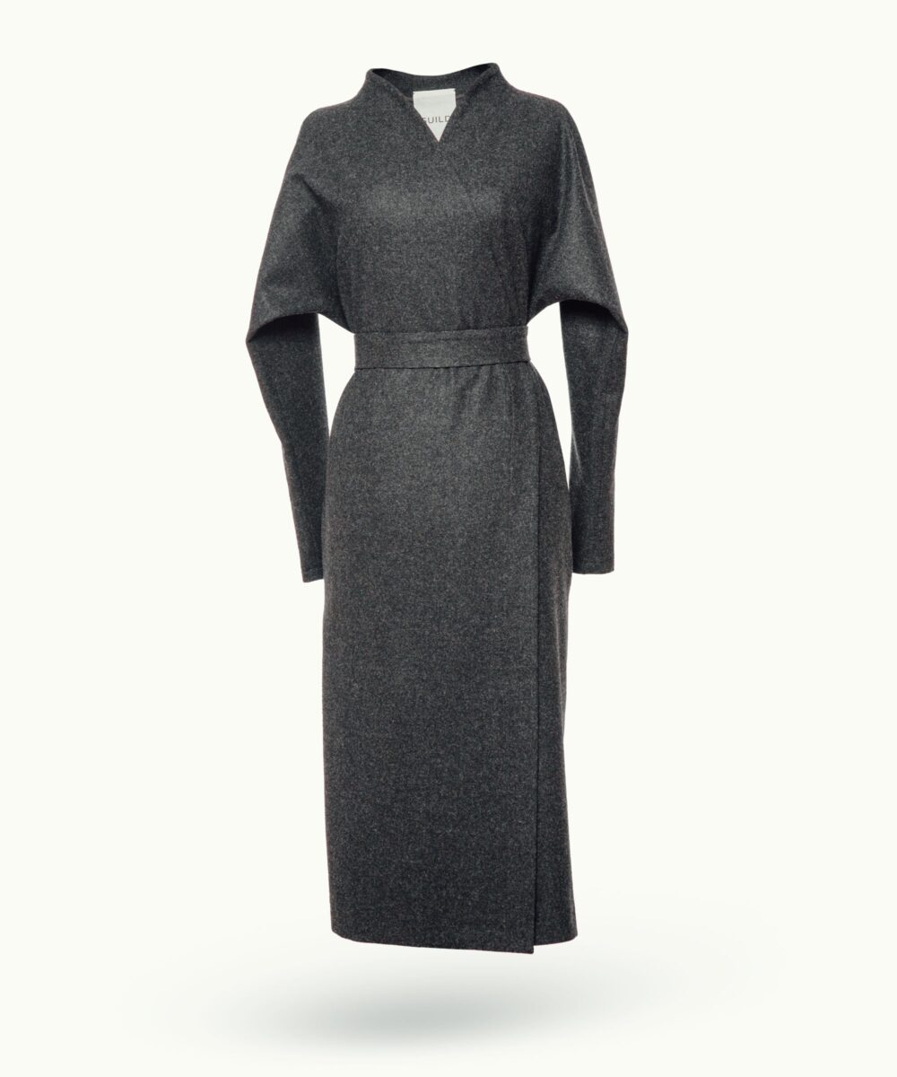 Women - Robes - Robe Astlanda Grey Graphite Image 6
