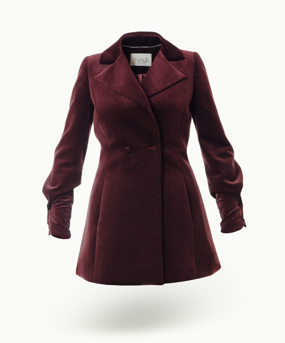 Women - Suit Jackets - Maîtresse Suit Jacket Burgundy Image 4