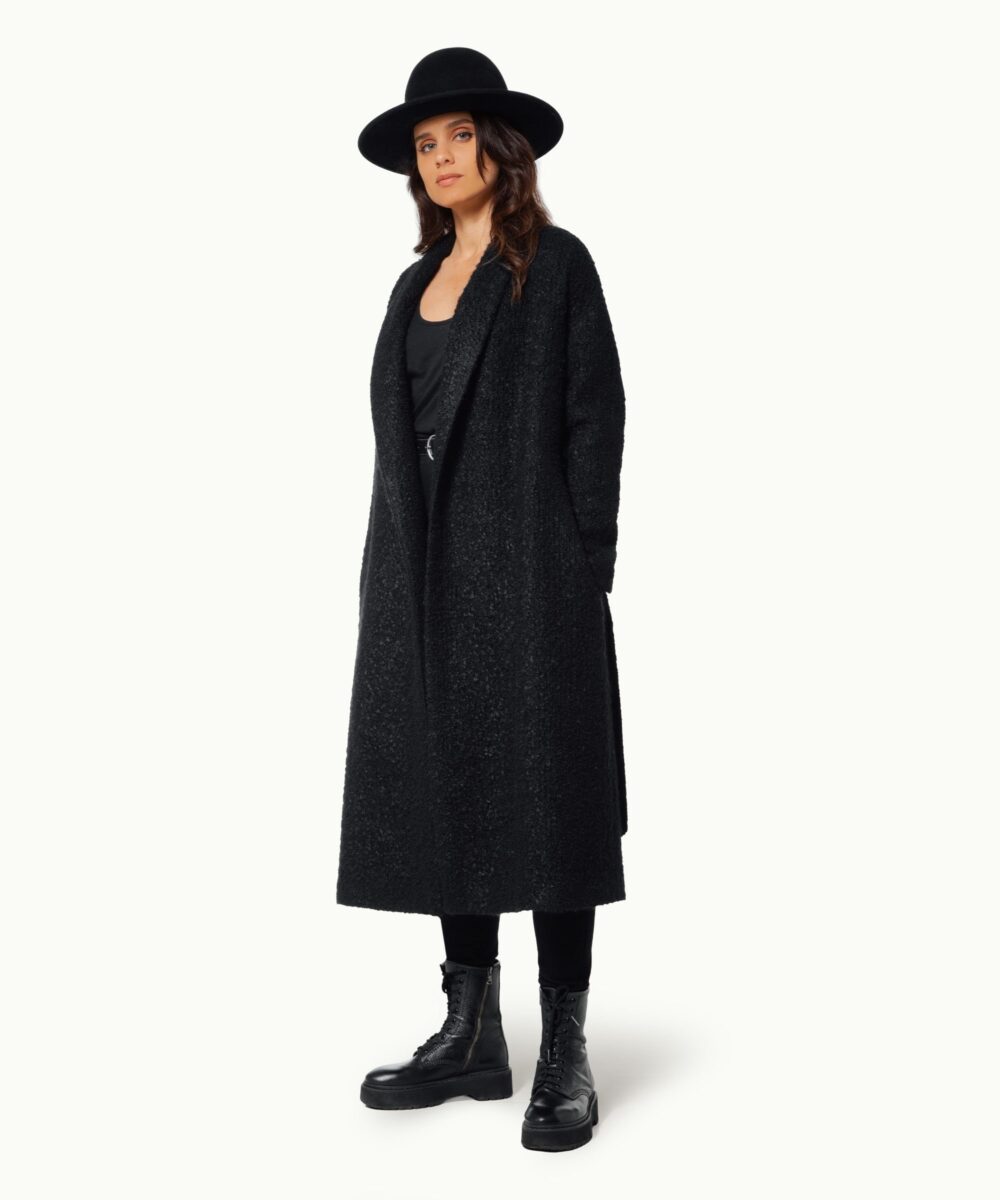 Women - Coats - Aesti Coat Black Image 2