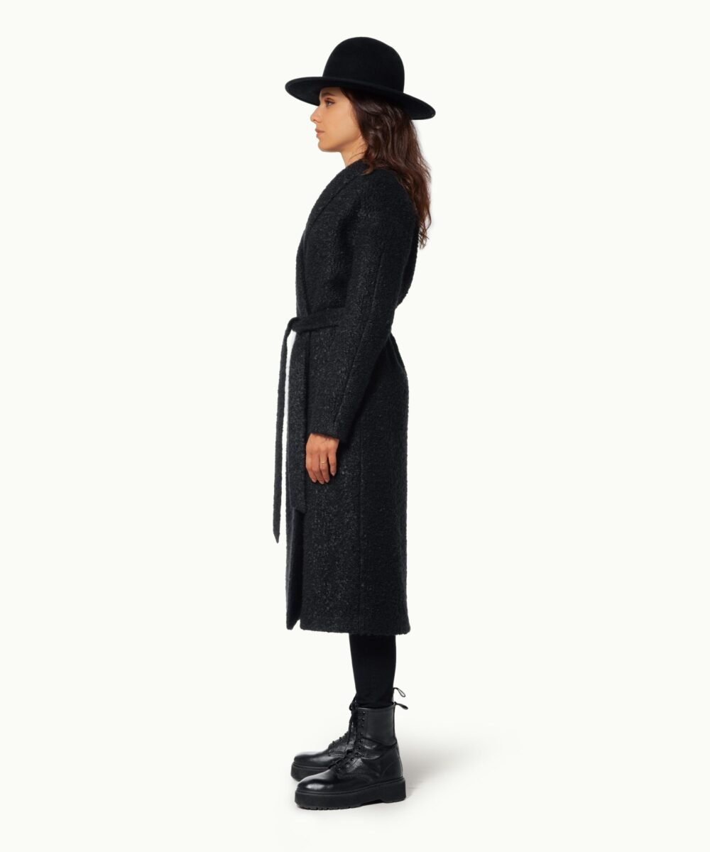 Women - Coats - Aesti Coat Black Image 3