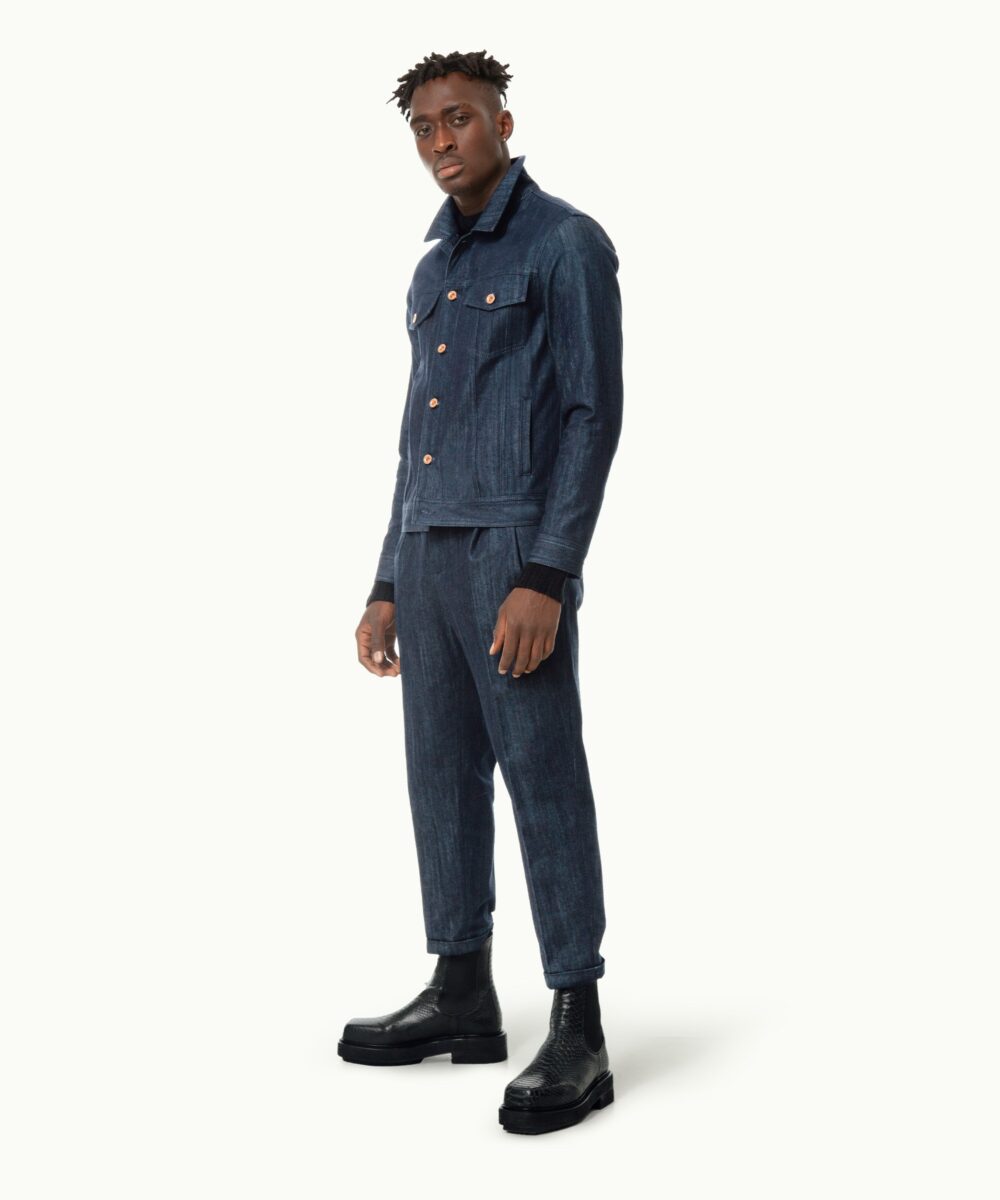 Men - Jackets - Denim - Outerwear - Clyde Denim Jacket 11oz Image 2