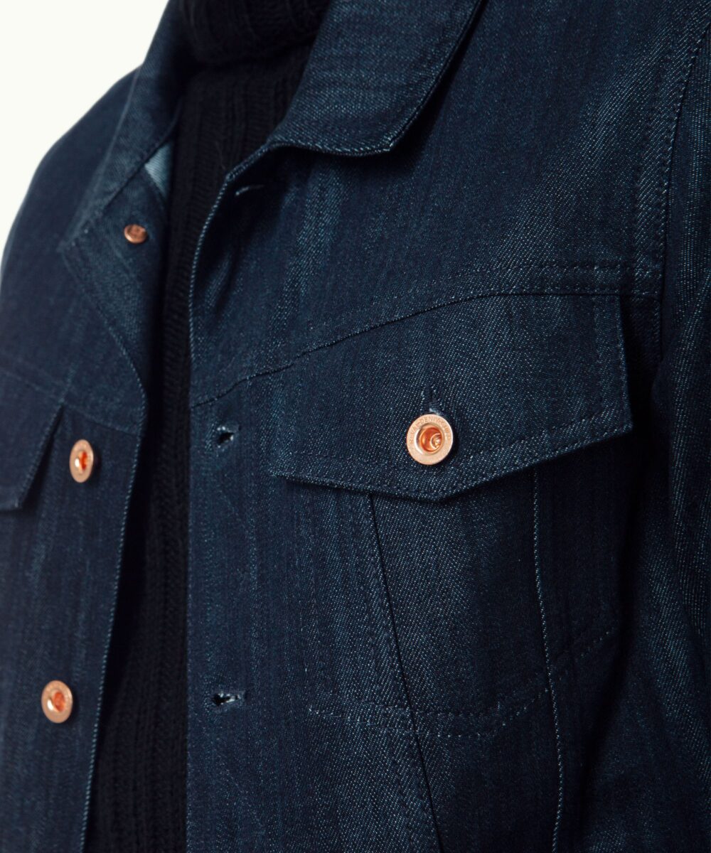Men - Jackets - Denim - Outerwear - Clyde Denim Jacket 11oz Image 6