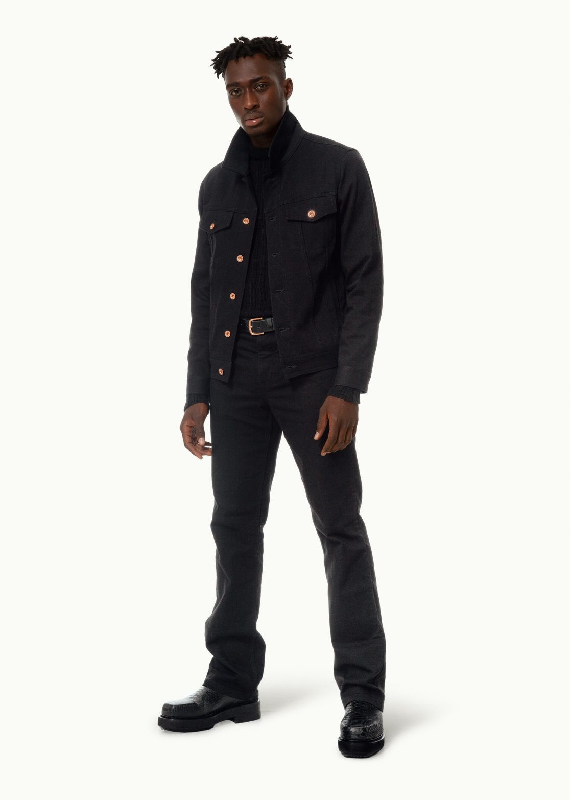 SALE - Men - Jackets - Denim - Outerwear - Clyde Denim Jacket 12oz Image Secondary