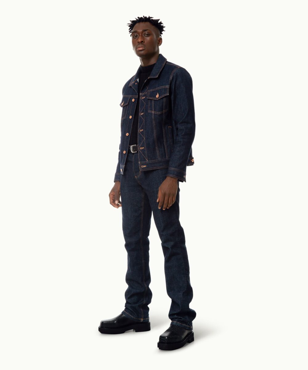 Men - Jackets - Denim - Outerwear - Clyde Denim Jacket 13oz Image 1