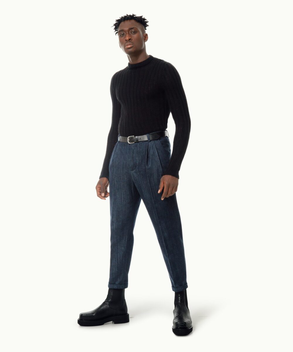 Men - Denim - Trousers - Mahorka “Cuffed” 11oz Image 1