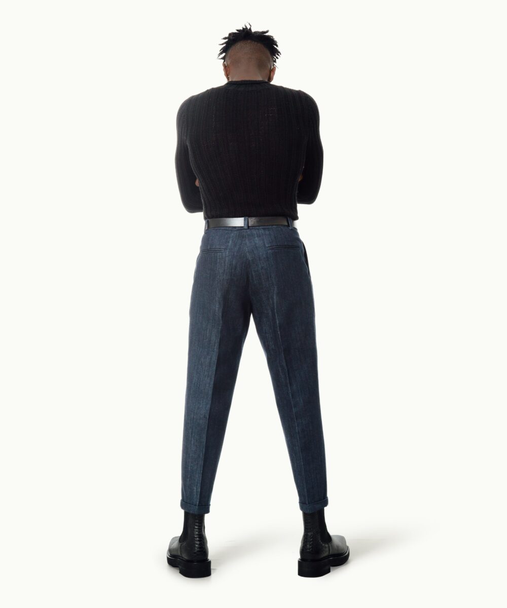 Men - Denim - Trousers - Mahorka “Cuffed” 11oz Image 4