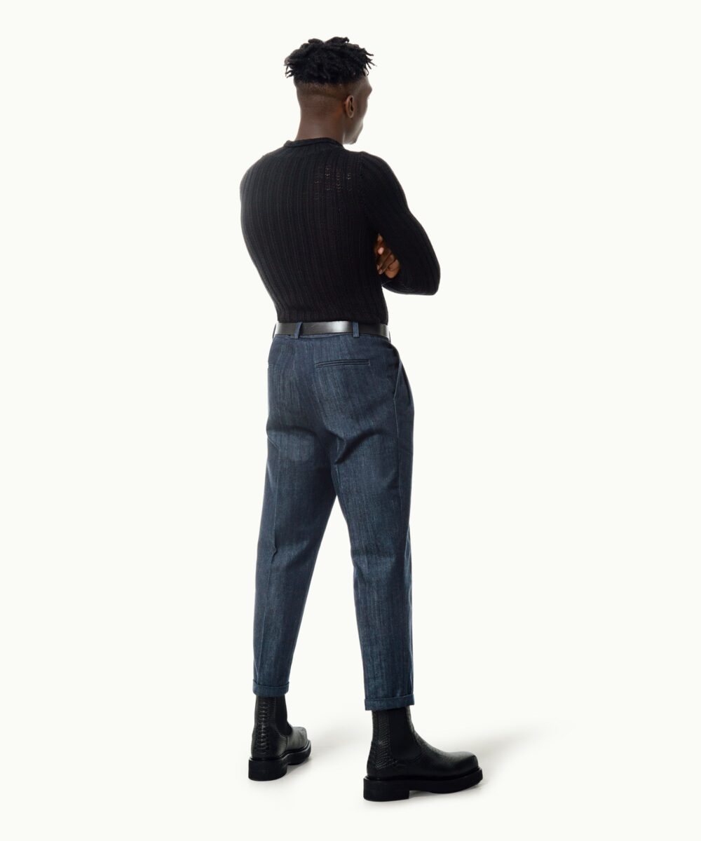 Men - Denim - Trousers - Mahorka “Cuffed” 11oz Image 3