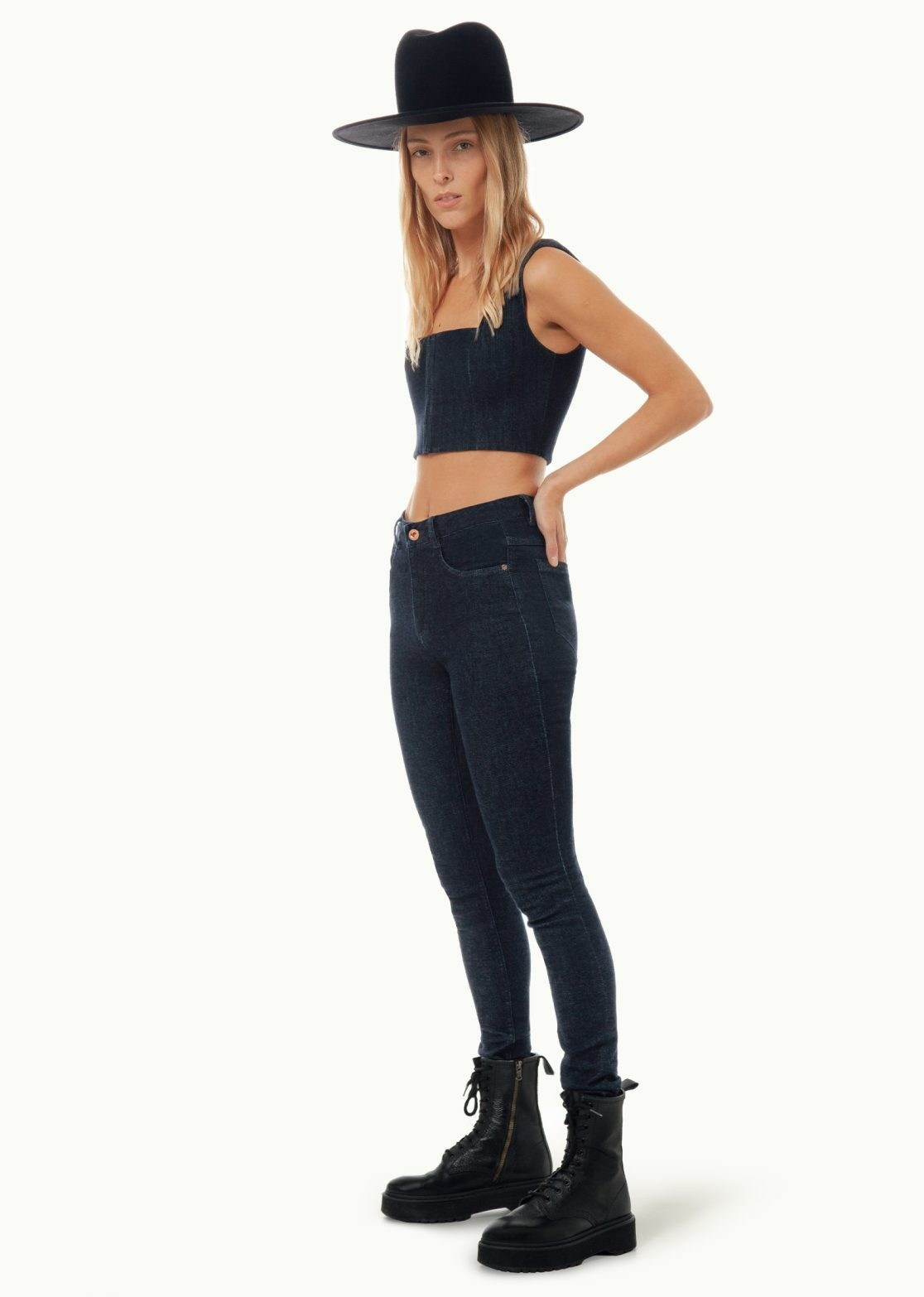 Women - Denim - Jeans - Superskinny Jeans Blue Image Primary