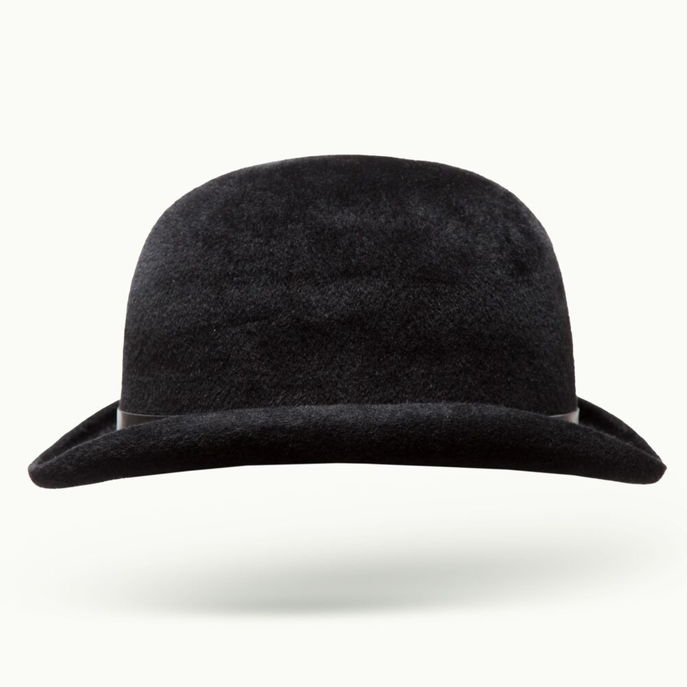 Hats - Unisex - Men - Bowler Black Velour Image 4
