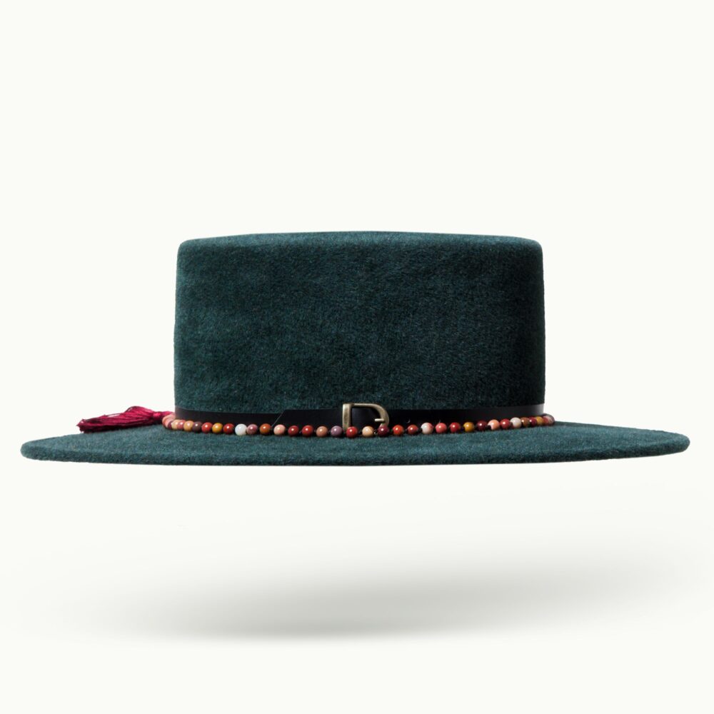 Hats - Women - Unisex - Men - Spaniard Emerald Green Image 4