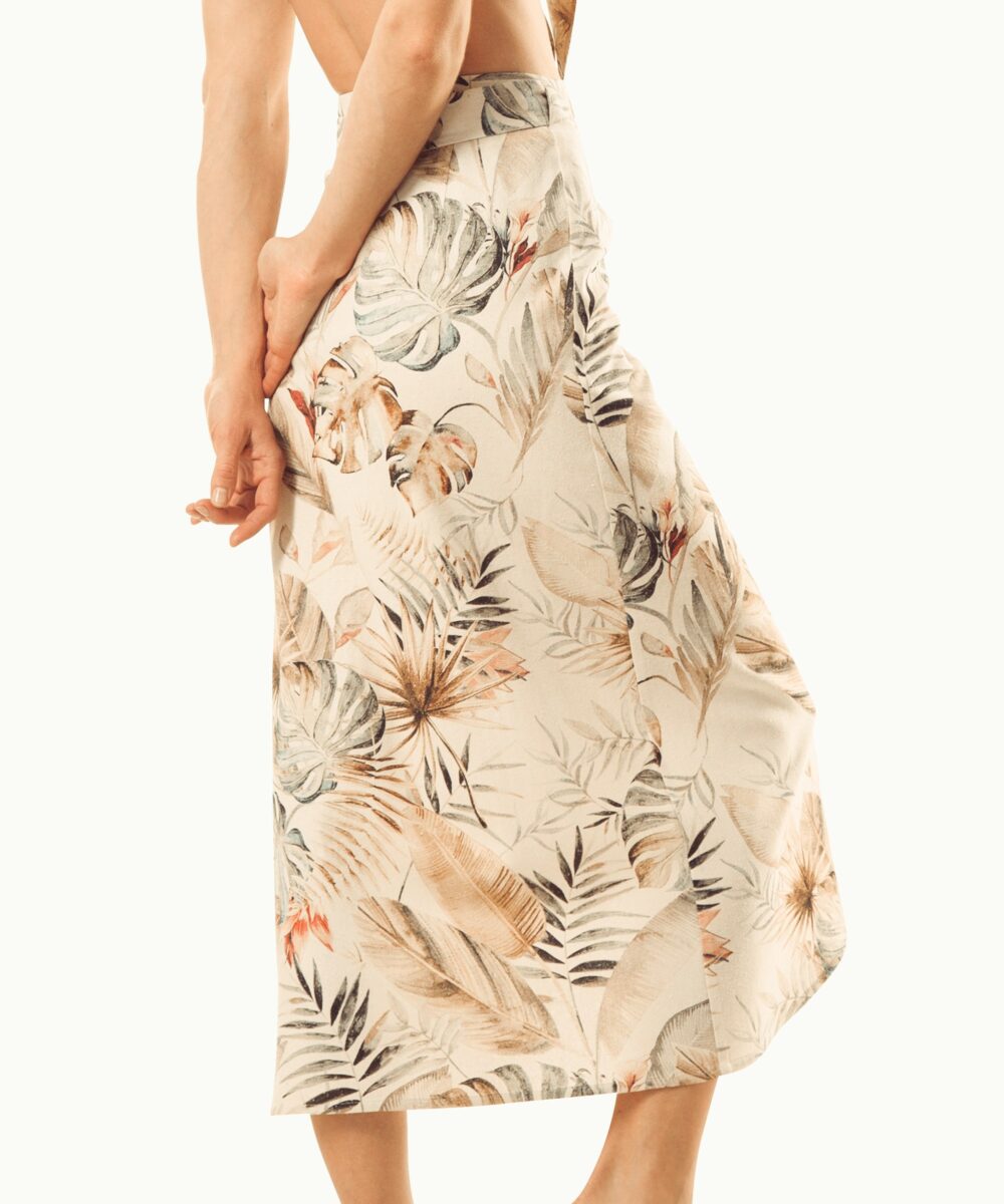 SALE - Women - Skirts - Lyra Wrap Silk Skirt Image 5