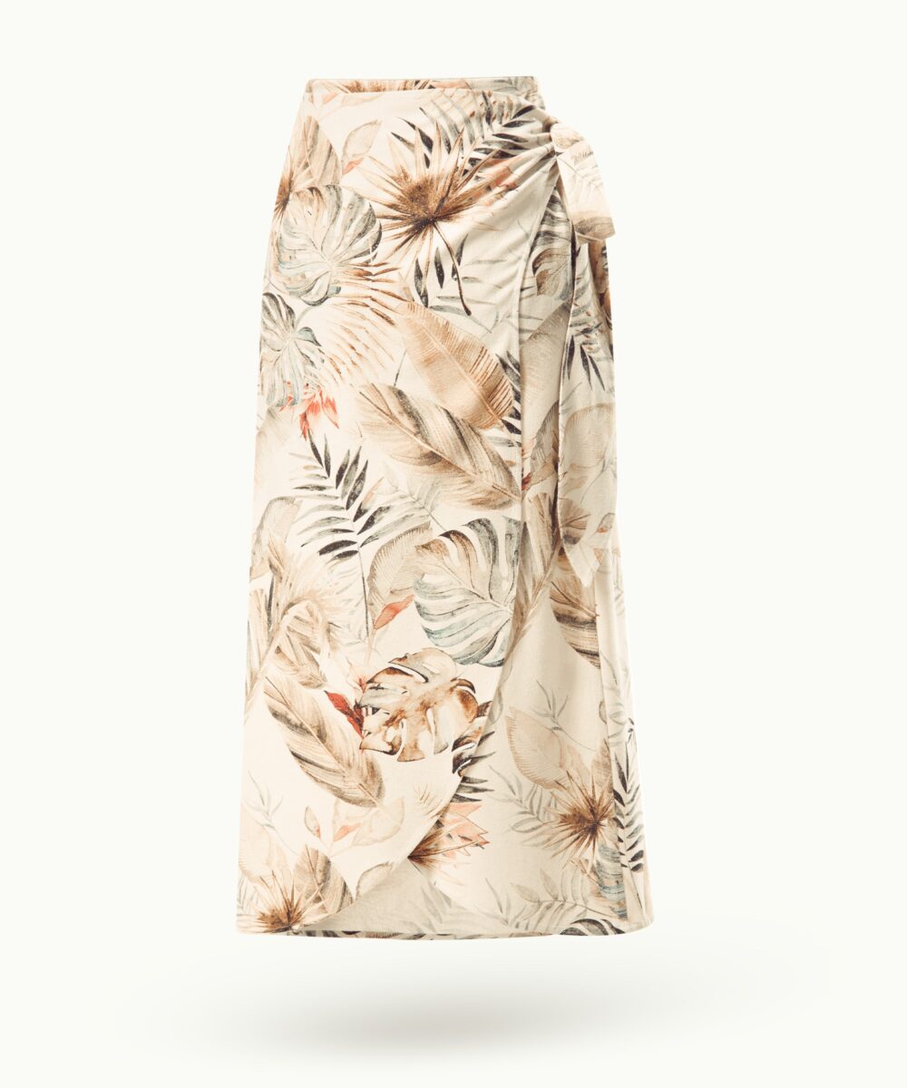 SALE - Women - Skirts - Lyra Wrap Silk Skirt Image 6