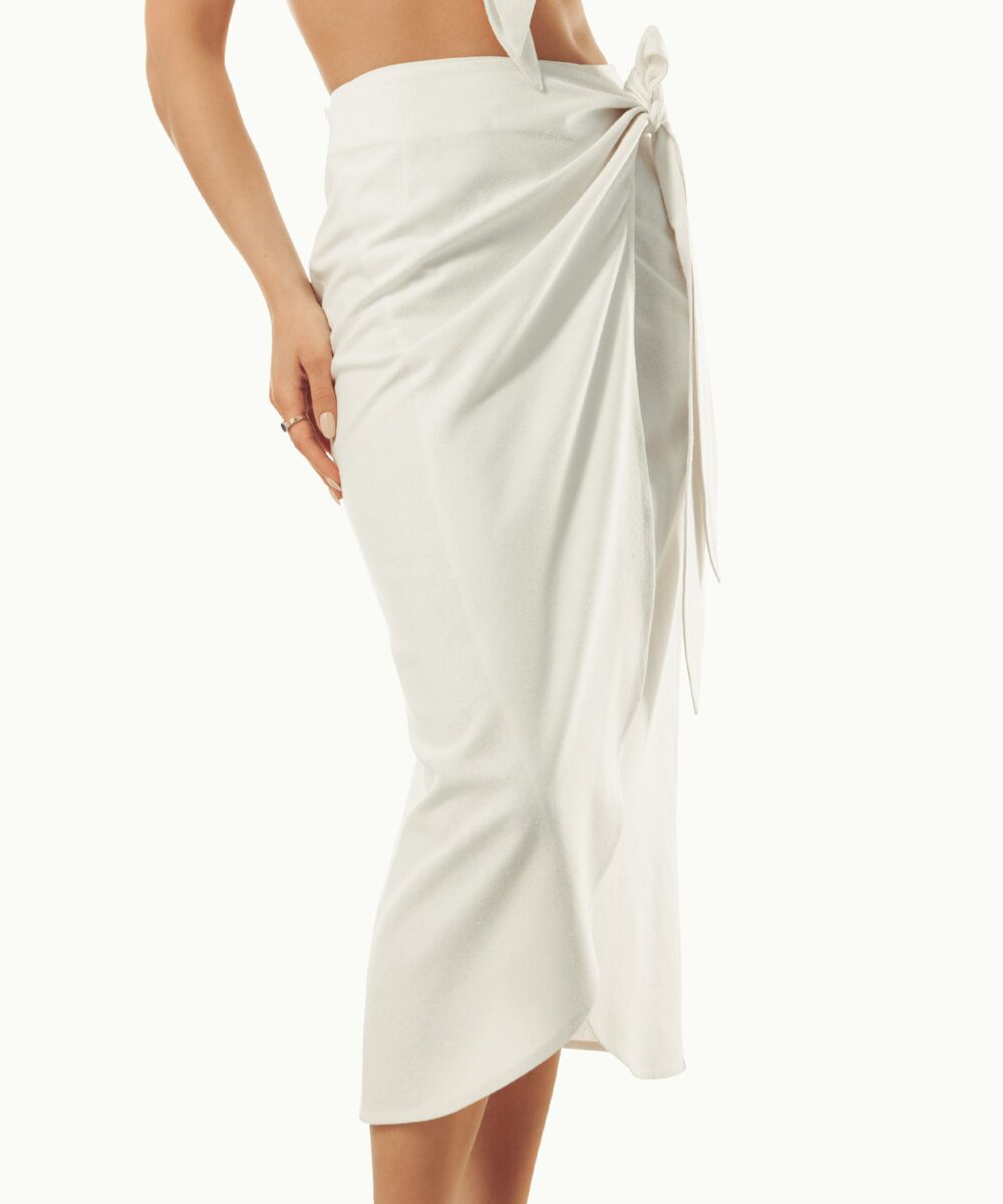 Women - Skirts - Lyra Wrap Silk Skirt Image 4