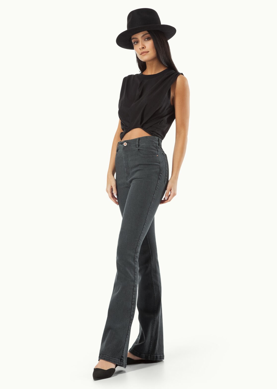 Women - Denim - Jeans - Mercury Jeans Grey Image Primary