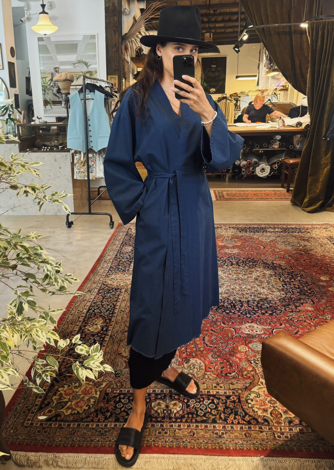 Women - SALE - NEW IN - Women - Runo Robe Dark Blue Image Secondary