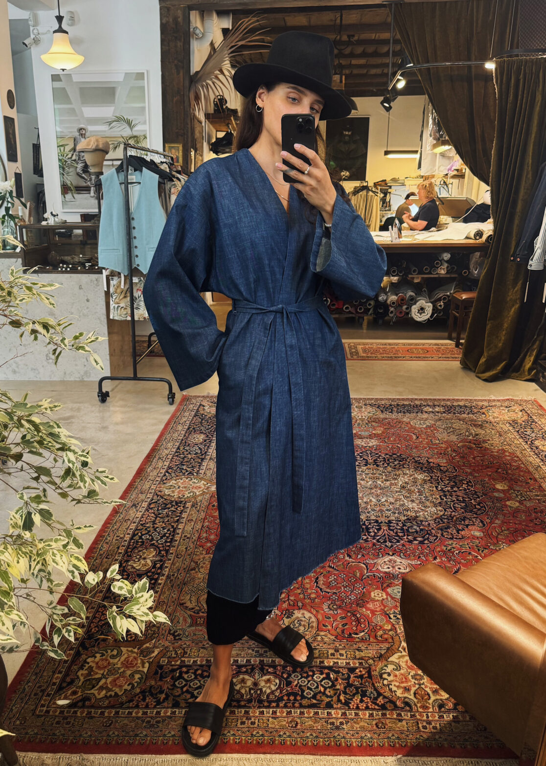 Women - SALE - NEW IN - Women - Runo Robe Denim Image Primary