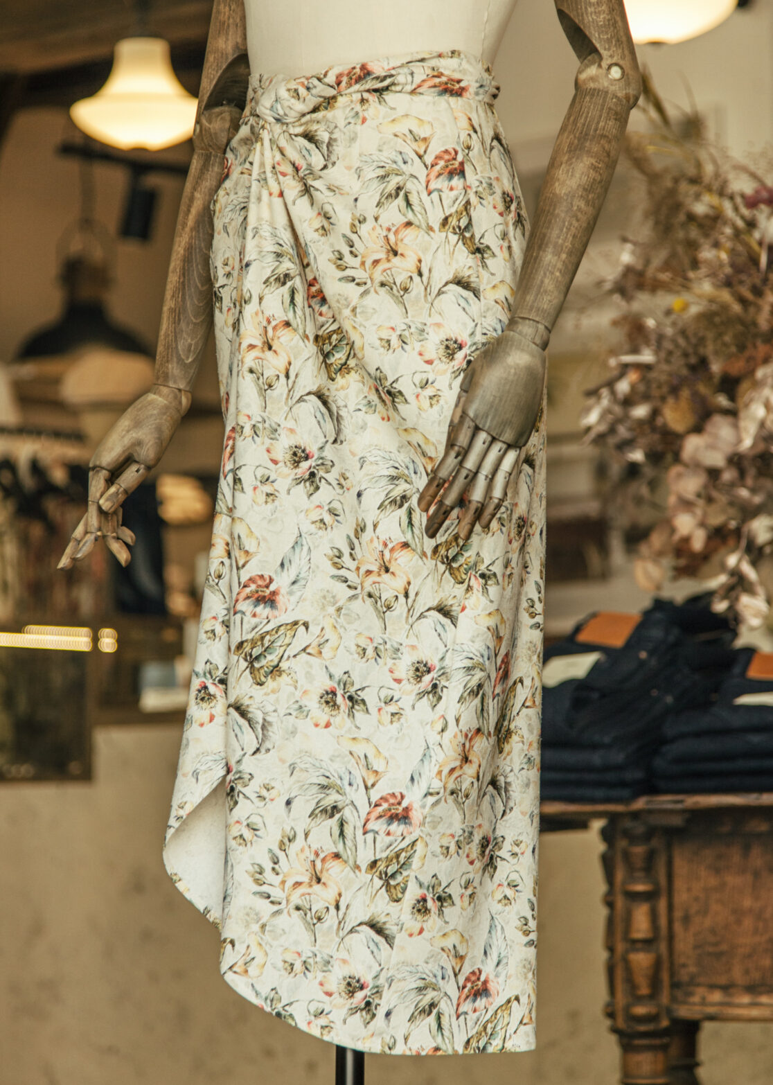 NEW IN - Women - Lyra Wrap Silk Skirt Image Secondary